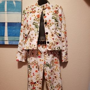 Jacket and pants matching